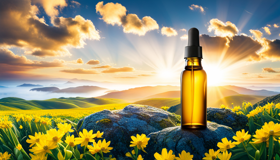 An image showcasing the therapeutic benefits of Litsea essential oil