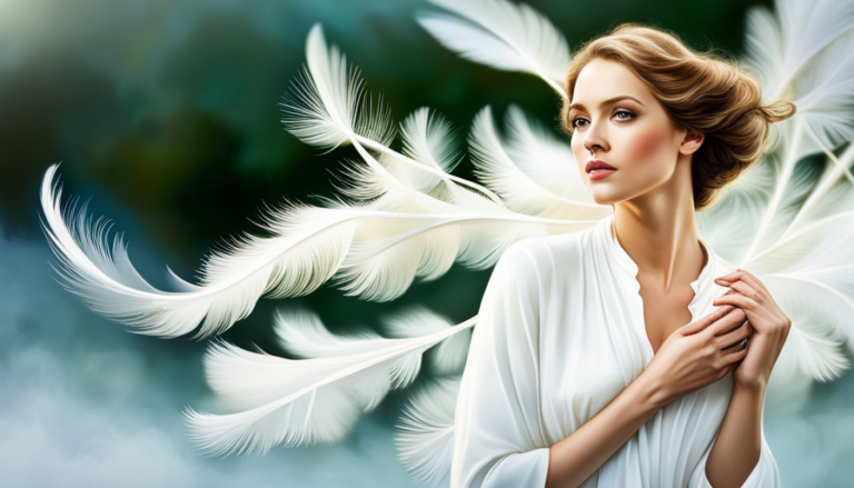 An image capturing the ethereal essence of White Angelica essential oil